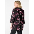 thumbnail image 2 of Roaman's Women's Plus Size Juliet Lace Trim Button-Down Shirt, 2 of 5