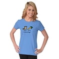 thumbnail image 5 of Sad Diet Food Want Ice Cream Adult Women's T Shirt Ladies Tee Brisco Brands S, 5 of 6