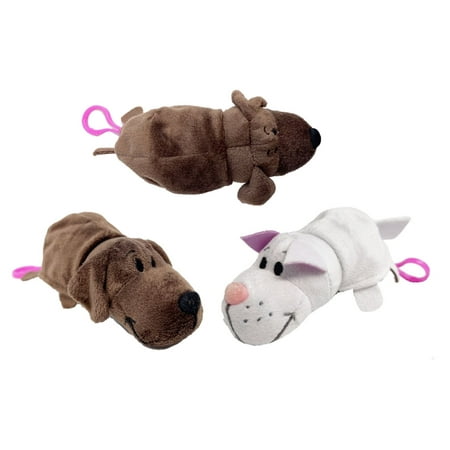 The Original FlipaZoo 5 inch Plush Toys with Clip, Sold Individually