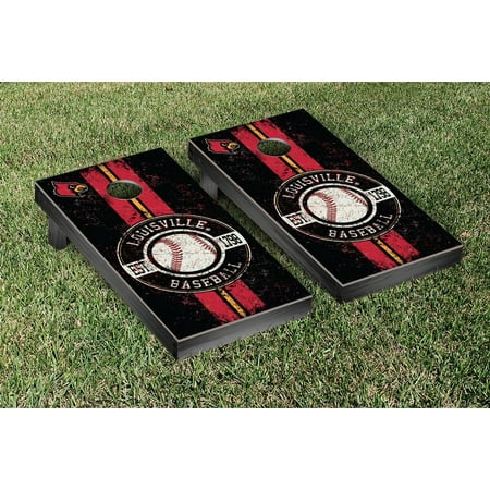 Louisville Cardinals Coin - Louisville Cardinals Cornhole Game Set