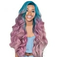 thumbnail image 5 of UTOURS Curly Women Pink Wig Hair Wavy Full Straight Purple Synthetic Long wig Got to Be Glued Hair Spray Clear Hair Gel, 5 of 5