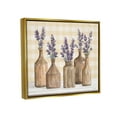 thumbnail image 3 of Stupell Country Gingham Lavender Sprigs Botanical & Floral Painting Gold Floater Framed Art Print Wall Art, 3 of 6
