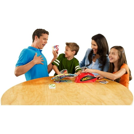 UNO ATTACK! Rapid Fire Card Game for 2-10 Players Ages 7Y+
