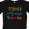 thumbnail image 4 of Inktastic Mimi and Gramps Love Me Boys or Girls Long Sleeve Baby Bodysuit, 4 of 5