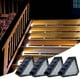 thumbnail image 2 of Luz de paso Solar LED para valla exterior, luz de escaleras, lente de resaltado RGB, lámpara de pared cálida IP67, impermeable, pasarela, decoración de jardín, cubierta, 2 of 4