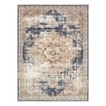thumbnail image 4 of Unique Loom Chateau Collection Area Rug - Roosevelt (9' x 12' Rectangle Dark Blue/Beige), 4 of 7