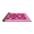 thumbnail image 2 of Ahgly Company Indoor Round Oriental Pink Traditional Area Rugs, 8' Round, 2 of 4