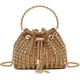thumbnail image 1 of wefenad Bolso de Noche con Diamantes Brillantes para Mujer, Bolso con Purpurina para Fiesta, graduación, cóctel, Boda/Oro champán, 1 of 3