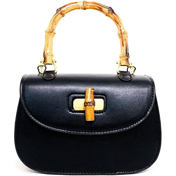 LHSHID Women Trendy Saddle Bag Special Retro Handle Bags Color Strap Shoulder Bag