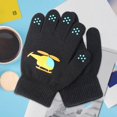thumbnail image 2 of Karoyedx Gloves for Winter Kids Winter Gloves Cold Weather Gloves for Boys & Girls Car Excavator Children's Knit Gloves Black Size,One Size, 2 of 7