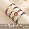 thumbnail image 4 of 30th Birthday Gifts for Her, 30 Year Old Birthday Gifts for Women Handmade Braided Beaded Bracelets 30th Birthday Decorations for Bestie Friend in 30s Natural Stone Rope Bracelet Jewelry, 4 of 5