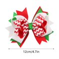 thumbnail image 2 of Barrettes Épingle à Cheveux Nœud de Noël Accessoires de Cheveux Épingle à Cheveux Colorée Boutique de Noël Flocon de Neige Arbre de Noël Épingle à Cheveux Fille Épingle à Cheveux (Classique), Barrettes pour Femmes, 2 of 3