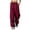 Wine, variant on Fgnfyis Sweatpants For Girls White Cargo High Waist Loose Fit Jogger Trousers Summer Casual Girl Pants Army Green 16-17 Years
