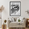 thumbnail image 4 of Historic Framed Print, Russian relief ship . Hamburg, 17-7/8" x 21-7/8", 4 of 9