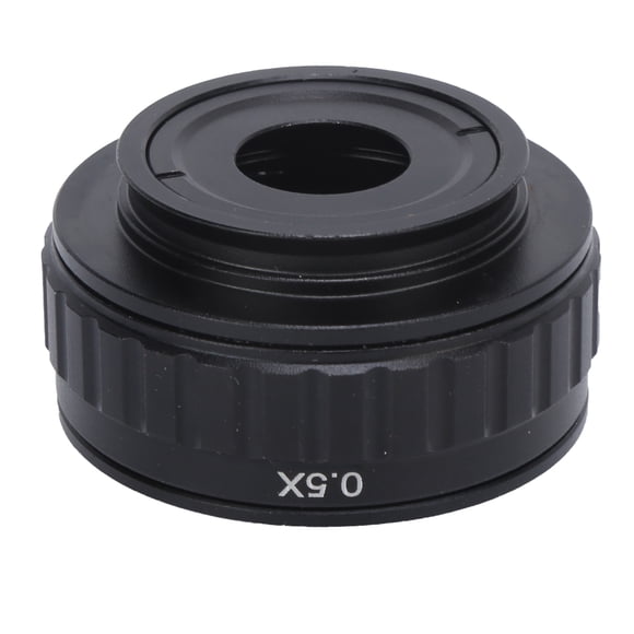 Tube de Microscope Stéréo Trinoculaire, Objectif Adaptateur 0.5x 38mm C Mount Adaptateur C Mount Qualité de l'Adaptateur d'Objectif, Vous Pouvez Faire Confiance