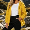 thumbnail image 5 of Sheghy Womens Hooded Waterproof Zip‑Up Raincoat‑Style Windbreaker for Everyday Urban Wear, 5 of 6