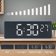 thumbnail image 4 of Unique Bargains 2 Pcs Triple Alarm Clock for Bedroom for Deep Sleepers Green, 4 of 6