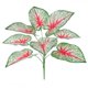 thumbnail image 1 of Planta artificial Hoja Oficina en casa Verdor Decoración Banquete de boda Planta falsa de plástico, Rojo, Tipo de hoja 1 Vogacara HA6782-01B, 1 of 6