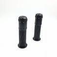 thumbnail image 2 of HTT-MOTOR Black CNC "s" on Rubber Hand Grips Fit For BMW S1000RR Aprilia Buell Ducati Panigale Honda CBR Yamaha Kawasaki Ninja Suzuki with 7/8" Standard Handlebars, 2 of 6