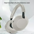 thumbnail image 4 of AOOOWER Silicone Headphones Headband Cover Replacement Headband Sleeve with Zippers for WH-1000XM6 Headsets, 4 of 7