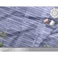 thumbnail image 2 of Soimoi Purple Satin Silk Fabric Check,Leaves & Floral Decor Fabric Printed BTY 42 Inch Wide, 2 of 3