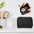 thumbnail image 7 of Unique Bargains Small Portable Travel Cosmetic Bag for Women Zipper PU Leather Makeup Bag Suitable for Lipstick Black, 7 of 7