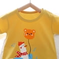 thumbnail image 3 of Cotton Bubble Romper Baby Boys Girls Oversize Tshirt Bodysuit Short Sleeve Infant Summer Clothes 6-12 Months 12-24 Months 2t 3t 4t 5t 6t 7t 8t 9t Children 9-12 Months, 3 of 4