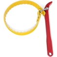 thumbnail image 1 of Multi-Purpose Belt Strap Wrench,23 (585mm) Length Adjustable Strap and 12 (300mm) Steel Handle Yellow, 1 of 5