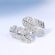 thumbnail image 1 of unbranded Anillo Abierto De Pluma Con Para Mujer Estilo Chic, 1 of 8