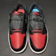 thumbnail image 3 of Ni - ke New Size 8.5 Womens Ni - ke Air Jordan 1 Low Retro Sneakers NC to CHI Red Shoes ??, 3 of 5