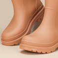 thumbnail image 6 of YUEHUA Womens Rain Boots Outdoor Casual Shoes for Women Hiking Camping Walking Comfortable Lightweight Low Heel Waterproof Anti-Slip Garden Boots, 6 of 9