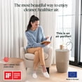 thumbnail image 2 of Dupray Bloom™ Smart Air Purifier with HEPA-13 Filter & Terrazzo Accent Table, 2 of 16