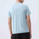 thumbnail image 5 of Ceisia Men's Slim Fit Short Sleeve Crew Neck Tee Solid Color Reflective Performance Sports Top Blue M Gifts, 5 of 6