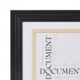 thumbnail image 2 of hometrends Whidbey Black Document Frame, 2 of 4