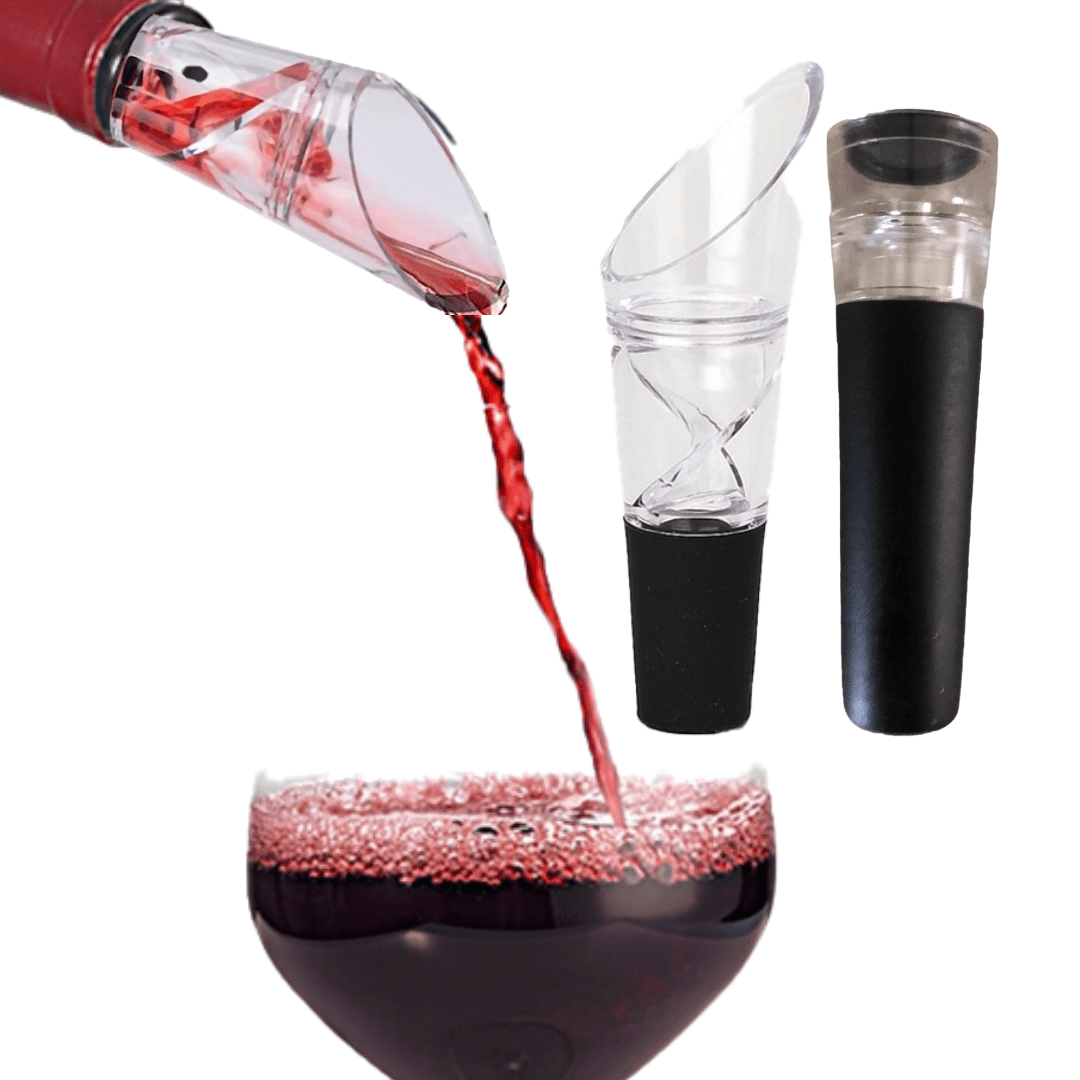 Multi-Colour Wine Aerator Pourer Pour Spout Acrylic 