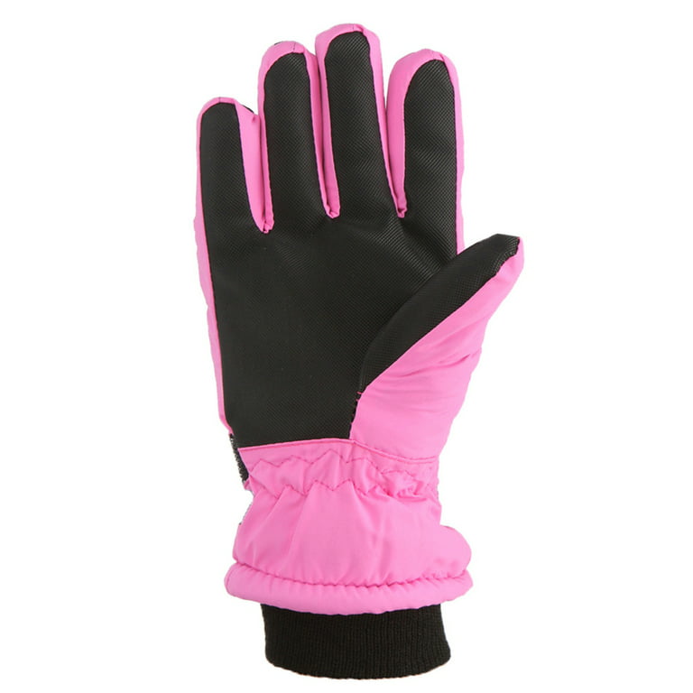 Kids Snow Gloves Winter Waterproof Windproof Ski Gloves Insulated