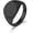 Black, variant on Unisex Stainless Steel Round Signet Ring Simple Plain Solid Modern Statement Band Polished Comfort Fit, Party Concert Everyday Style