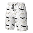thumbnail image 5 of Naloa Dachshund Dog Men's Beach Shorts, Surfing shorts, Swim trunks, Quick Dry Swim Trunks for Surfing Beach Fun - Medium, 5 of 9