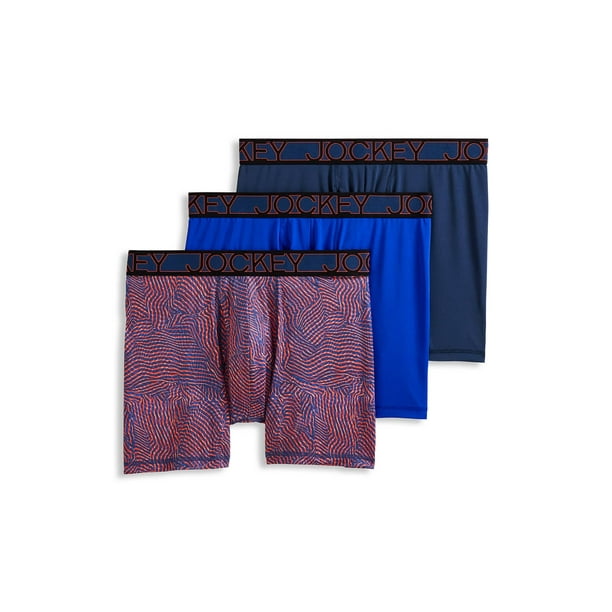 Jockey Active Microfiber 5" Boxer Brief 3 Pack Walmart.ca