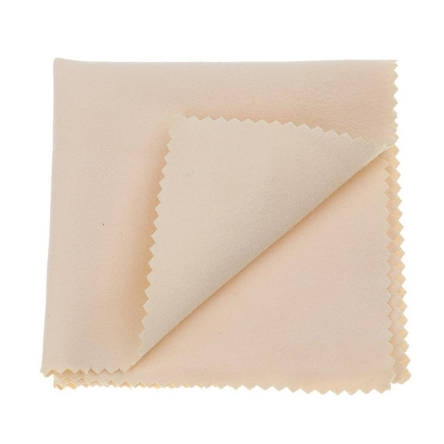 Chiffon de Nettoyage en Fibre pour Guitare Chiffon pour Instruments Pièce Jaune