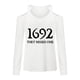 thumbnail image 4 of ICHUANYI Liquidación Moda Mujer Cuello en V Camiseta de manga larga Estampado Hombro frío Blusa suelta Tops ICHUANYI WER202308173209, 4 of 4