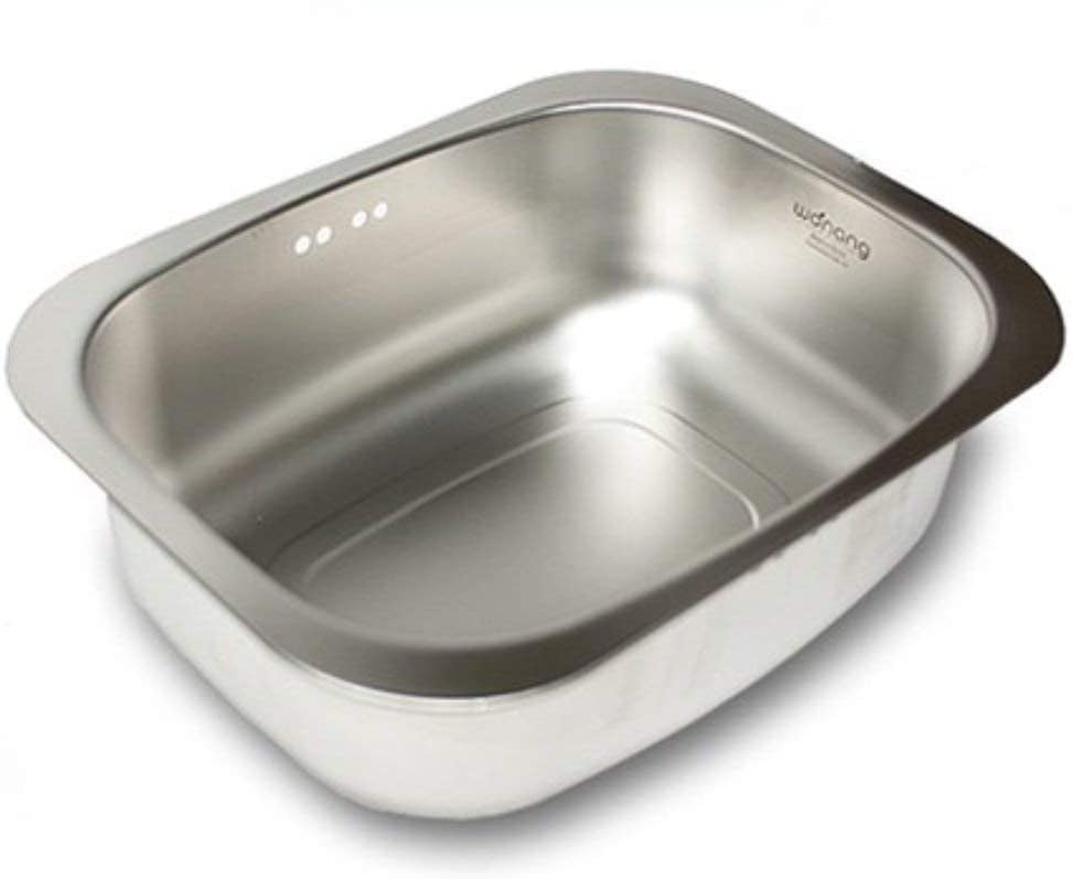 Stainless Steel Washing up Bowl Multi purpose Dish Tub for Sink Wash Basins 