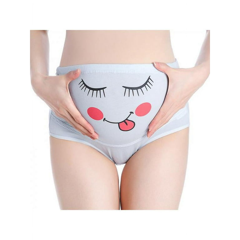 Spdoo Cotton Maternity Panties Low Waist Mother Underwear V-shaped Belly  Support Pregnancy Briefs 