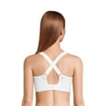 thumbnail image 2 of Avia Cross Back Sports Bra for Women, High Support, L - Vivid White, 2 of 3