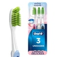 thumbnail image 1 of Cepillo de Dientes Oral-B Encías Detox con Cerdas Extra Suaves, 3 pzas, 1 of 5