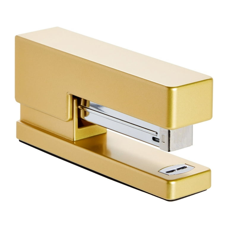 MultiBey Black & Gold Stapler and Tape Dispenser Set, Acrylic Stylish  Stapler Tape Holder 1'' Core, Black and Gold Office Supplies and  Accessories for