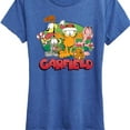 thumbnail image 3 of Garfield - Christmas Group - Women's Short Sleeve Graphic T-Shirt, 3 of 5