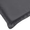 vidaXL Sun Lounger Cushion Anthracite Oxford fabric (100% polyester)
