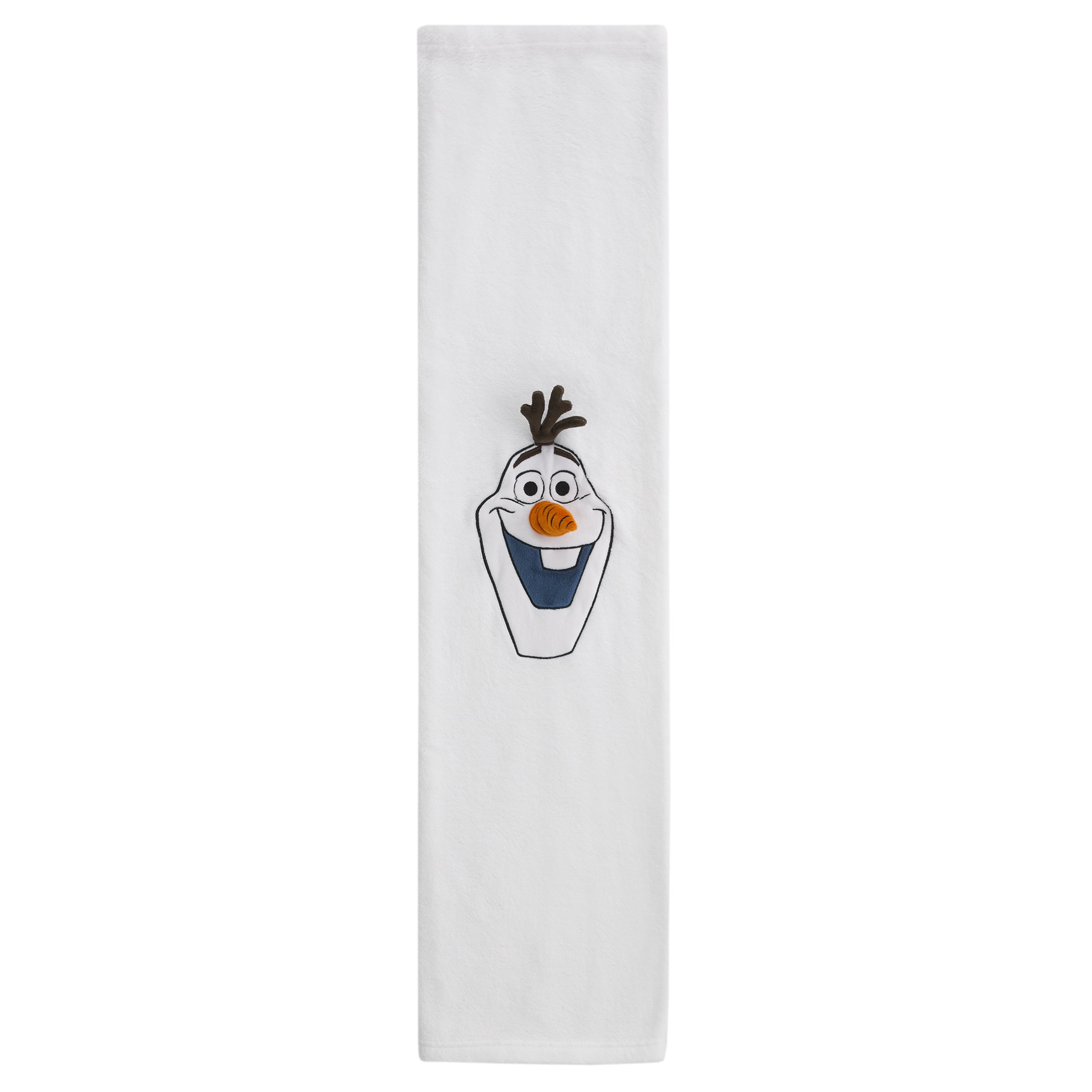 Disney Frozen Winter Cheer Olaf Character Shaped Blanket, White, Preschool Boy or Girl