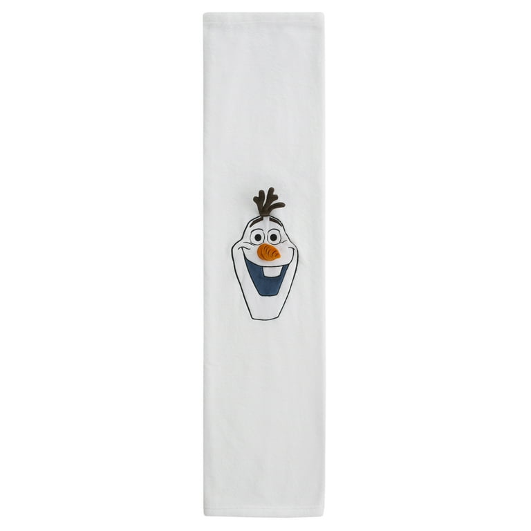 Disney Frozen Winter Cheer Olaf Character Shaped Blanket White Preschool Boy or Girl Walmart
